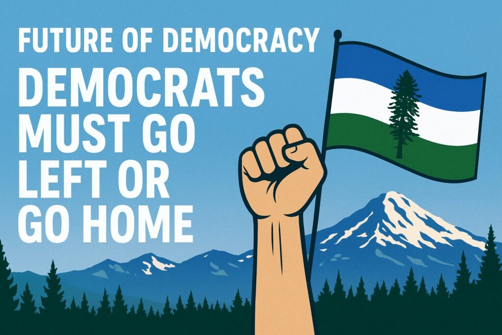 future of democracy go left or go home