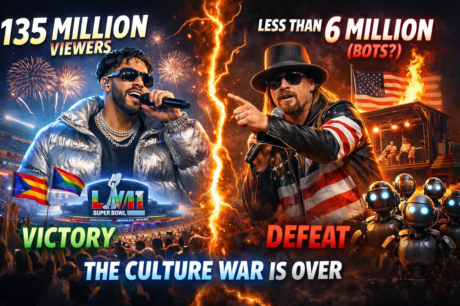 culture wars bad bunny kid rock